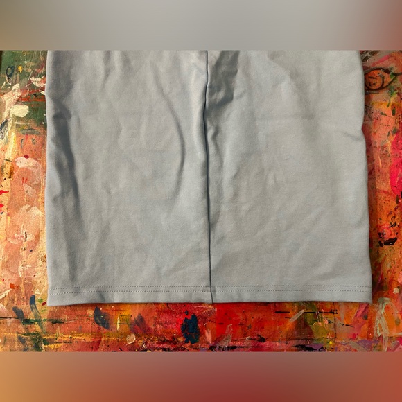 AEOM Mini Body Con Dress - Size XS - Baby Blue - Picture 4 of 10